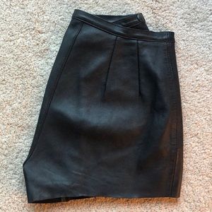 American Apparel, Leather Shorts